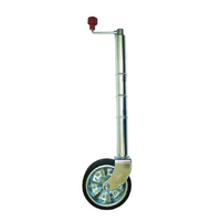 AL-KO 8" (Extra Height ) Jockey Wheel 200mm - Solid Tyre