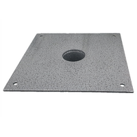 Recessed Base Plate T/S Island Table Leg (45mm ID)