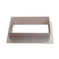 Small Scupper Vent Insert - White