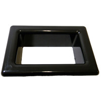 Large Scupper Vent Insert - Black