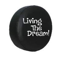 27 Inch 'Living the Dream' Spare Wheel Cover