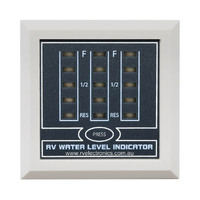 WHITE TRIPLE RV WATER LEVEL INDICATOR WG0073