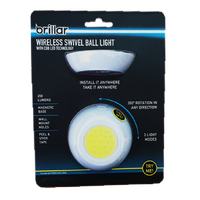 Brillar Wireless Magnetic Swivel Ball Light With Cob LED Technology