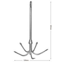 5KG GRAPNEL ANCHOR - HOT DIP GALVANISED