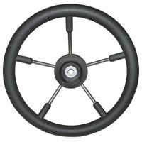 5 SPOKE STEERING WHEEL - 350MM DIA.